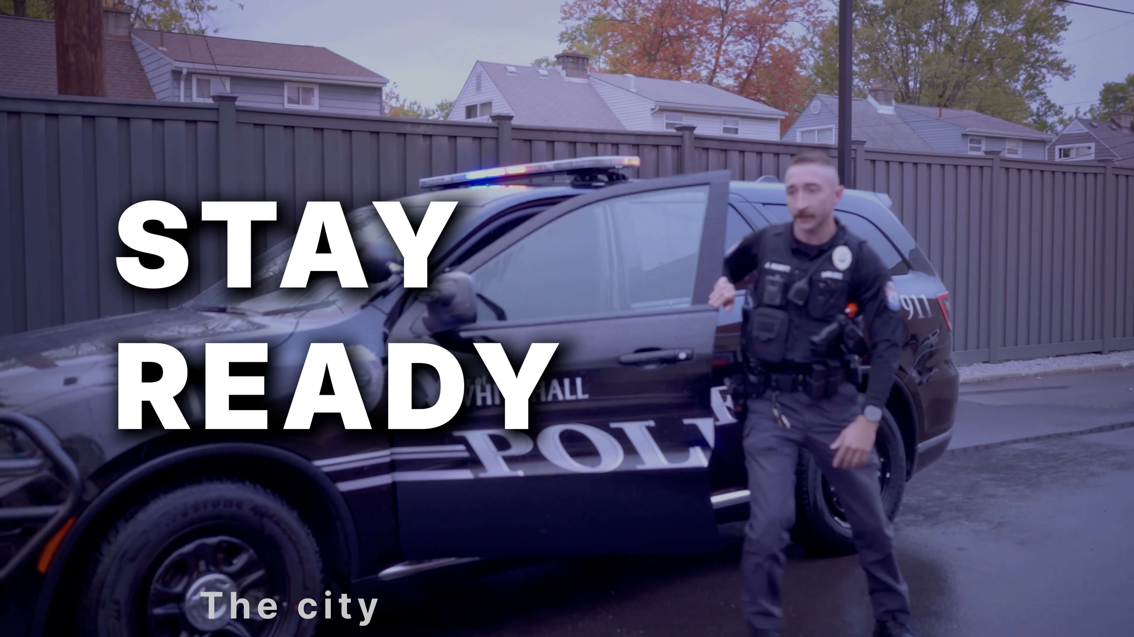 A focused message on discipline and calm leadership in action