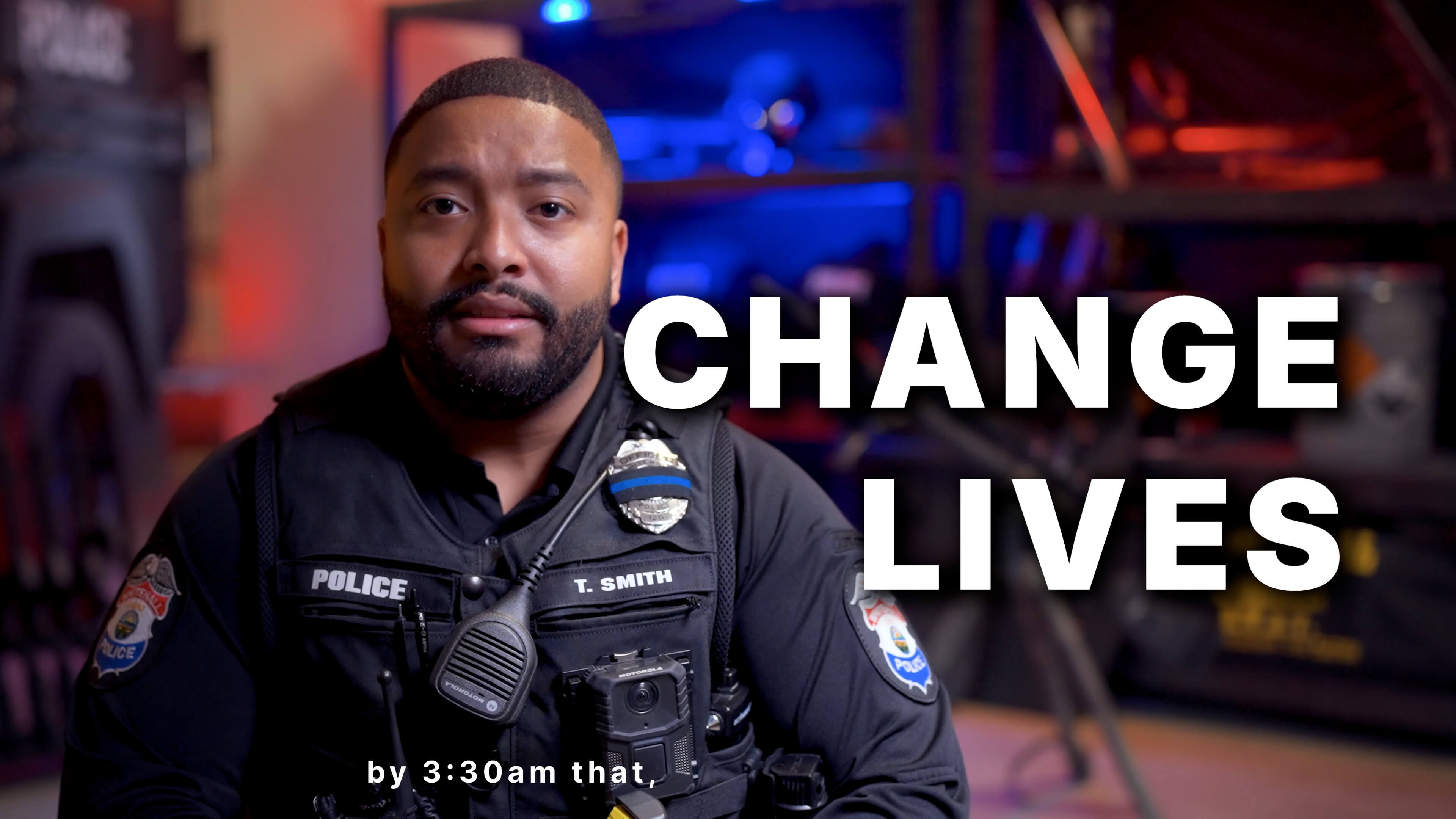 Tyrek highlights practical service with respect and preparedness.