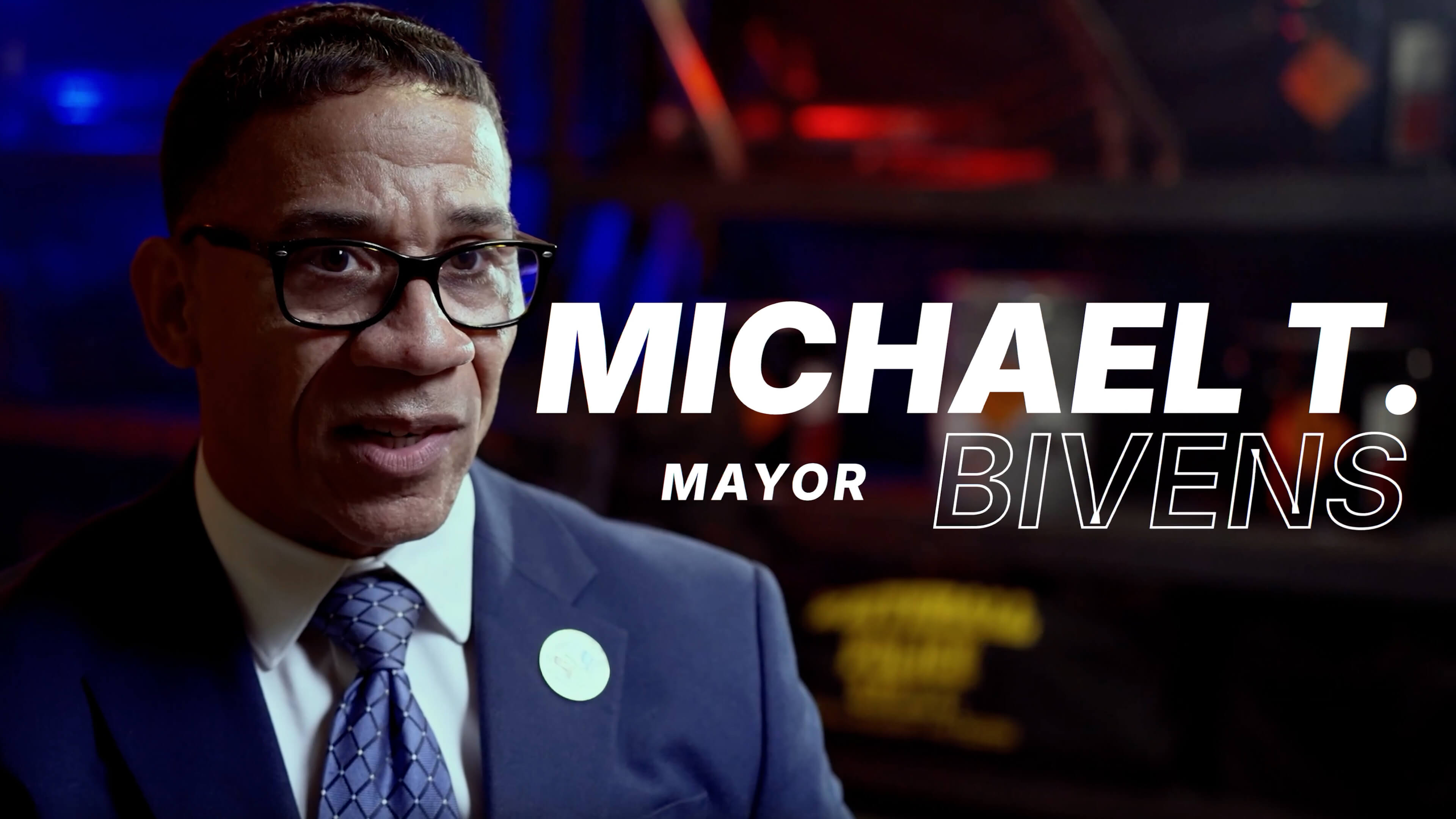 Mayor Bivens shares the mission for Whitehall safety every day